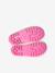 Printed Rubber Wellies for Children, Designed for Autonomy ecru+printed blue+set pink 