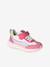 Elasticated Synthetic Trainers for Children set beige+set pink 