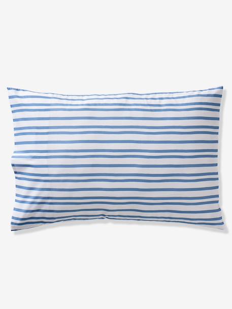 Duvet Cover & Pillowcase Set, SEASIDE printed white 
