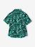 Boy's printed shirt printed green 