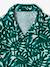 Boy's printed shirt printed green 
