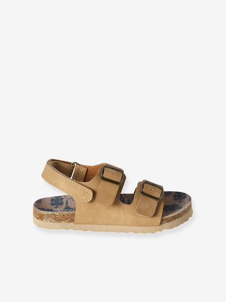 Synthetic Sandals for Boys beige 