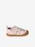 Fabric Indoor Shoes in Printed Fabric, with Hook-&-Loop Strap, for Babies chambray blue+printed pink+printed white 