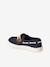 Boat Shoes with Hook-&-Loop Fasteners for Boys navy blue 