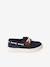 Boat Shoes with Hook-&-Loop Fasteners for Boys navy blue 