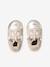 Elasticated Leather Slippers for Babies golden beige 