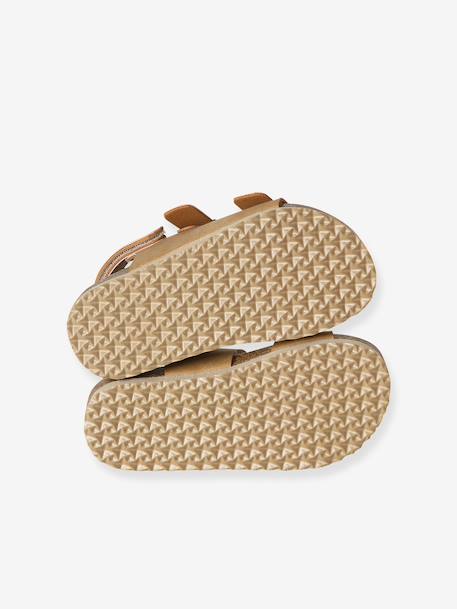 Synthetic Sandals for Boys beige 