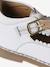 Leather Mary Janes for Babies, Designed for First Steps rosy+white 