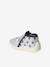 Zipped Slippers in Canvas for Babies printed grey 
