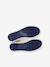 Synthetic trainers with touch 'n' close fastening for children ecru+navy blue 