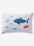Duvet Cover & Pillowcase Set, SEASIDE printed white 