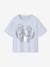 T-Shirt with FROZEN Sleeves, for Girls sky blue 
