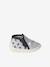 Zipped Slippers in Canvas for Babies printed grey 