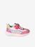 Elasticated Synthetic Trainers for Children set beige+set pink 