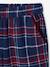 Flannel Pyjamas for Children, Christmas Family Capsule Collection, ENVIE DE FRAISE bordeaux red 