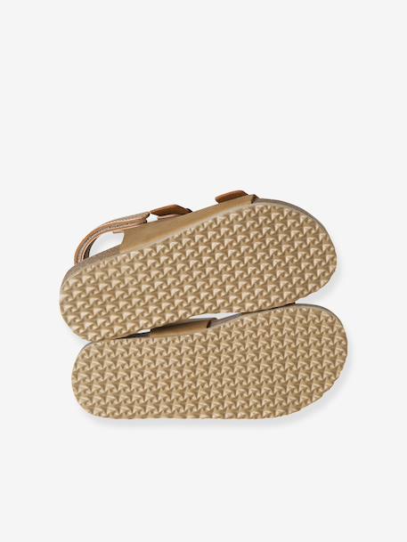 Synthetic Sandals for Boys beige 