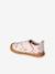 Fabric Indoor Shoes in Printed Fabric, with Hook-&-Loop Strap, for Babies chambray blue+printed pink+printed white 