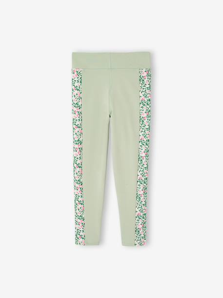 Graphic Sportswear Leggings for Girls rose+sage green 