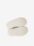 Zipped Slippers in Canvas for Babies printed grey 