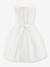 Dress with lace and flowers Happy Girls for girl ecru 