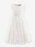 Tulle dress with lace Happy Girls for girl ecru 
