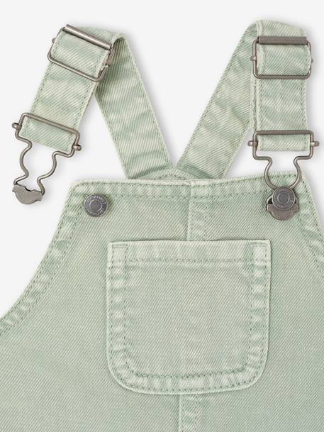 Short Dungarees for Baby Boys aqua green 