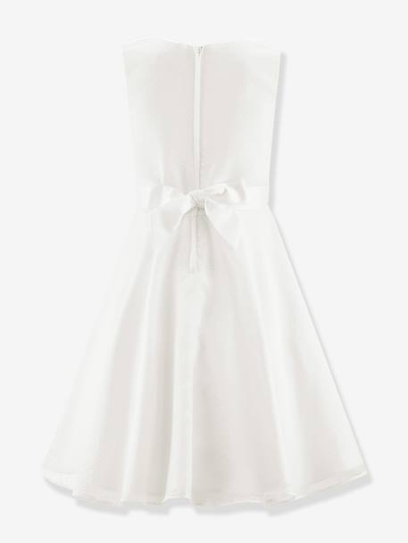 Festive tulle dress with flowers Happy Girls for girl ecru 