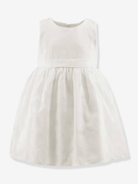 Party dress with polka dots Happy Girls for girl ecru 