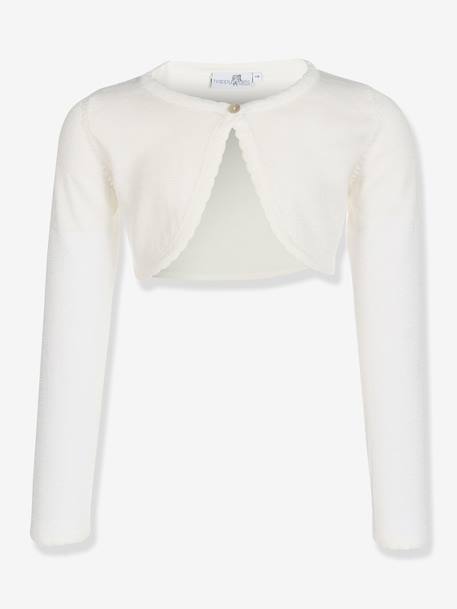 Glitter-effect bolero Happy Girls for girl ecru 