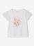 Short-sleeved floral t-shirt white 