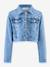 Denim jacket with embroidery Happy Girls for girl denim blue 