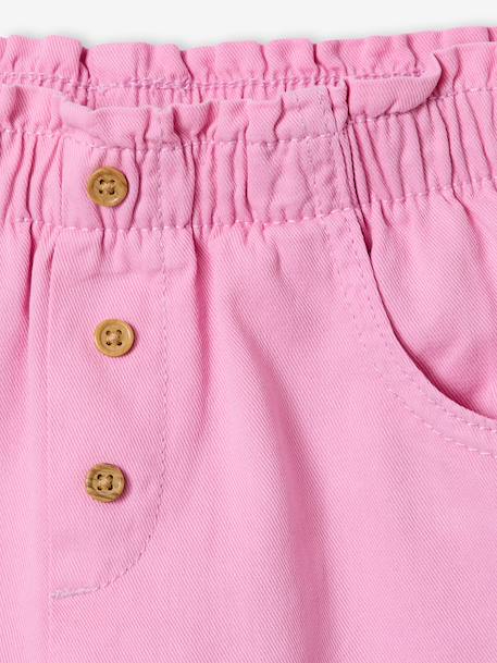 Colourful Shorts, Easy to Put On, for Girls aqua green+coral+mauve 