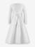 Communion dress with floral embroidery & bolero Happy Girls for girl white 