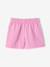 Colourful Shorts, Easy to Put On, for Girls aqua green+coral+mauve 