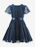 Plumetis dress Happy Girls for girl navy blue 
