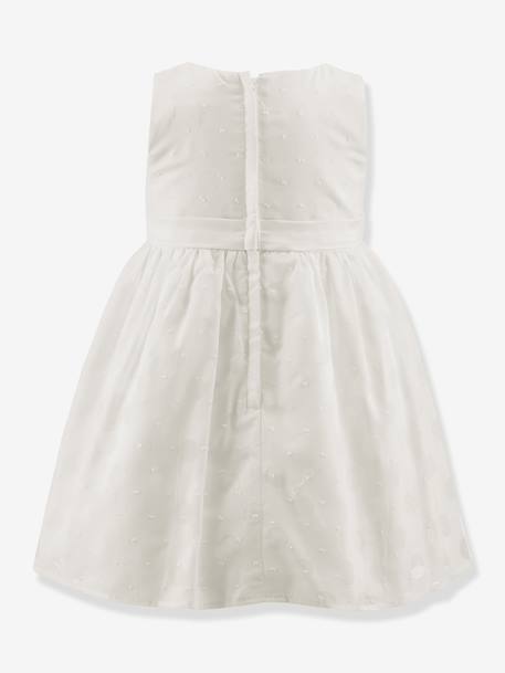 Occasion dress with polka dots Happy Girls for baby girl ecru 