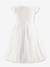 Dress with embroidery and pearls Happy Girls for girl ecru 