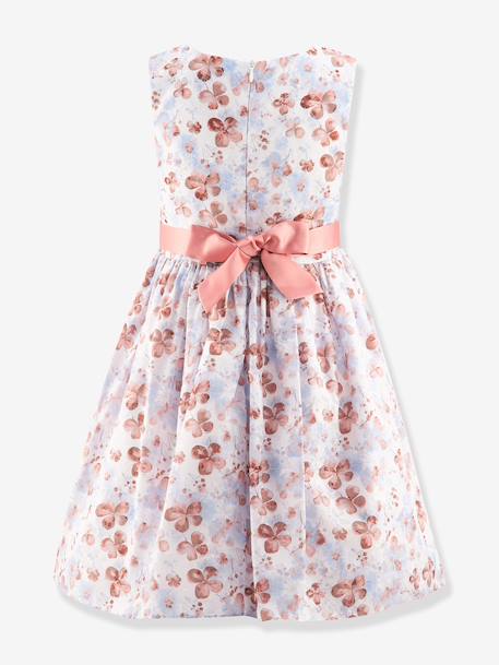 Occasion dress with floral print Happy Girls for girl coral 