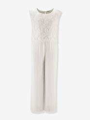 Jumpsuit with lace top Happy Girls for girl -Jumpsuit with lace top Happy Girls for girl