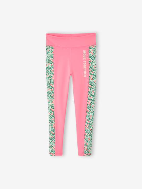 Graphic Sportswear Leggings for Girls rose+sage green 