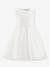 Dress with lace and flowers Happy Girls for girl ecru 