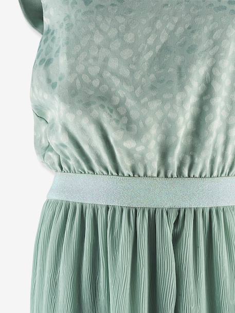 Jumpsuit with pleats Happy Girls for girl mint green 