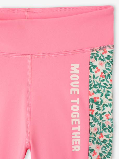 Graphic Sportswear Leggings for Girls rose+sage green 