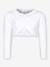 Bolero with pearls Happy Girls for girl ecru+white 