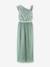 Jumpsuit with pleats Happy Girls for girl mint green 