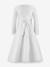 Communion dress with floral embroidery & bolero in plus sizes Happy Girls for girl white 