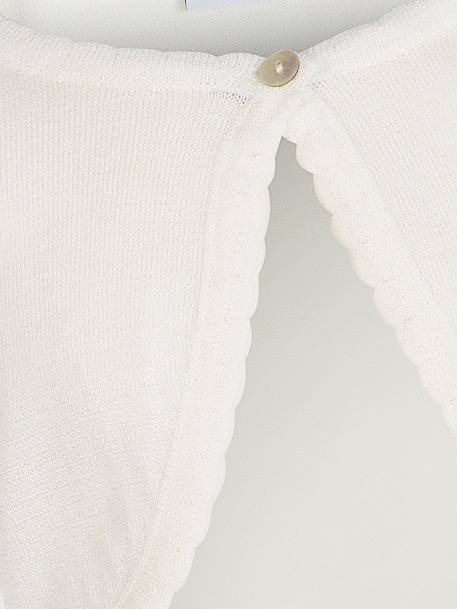 Glitter-effect bolero Happy Girls for girl ecru 