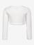 Happy Girls bolero with scalloped edge for girl ecru+navy blue+white 