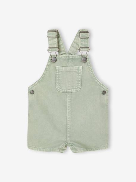 Short Dungarees for Baby Boys aqua green 