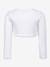 Happy Girls bolero with scalloped edge for girl ecru+navy blue+white 